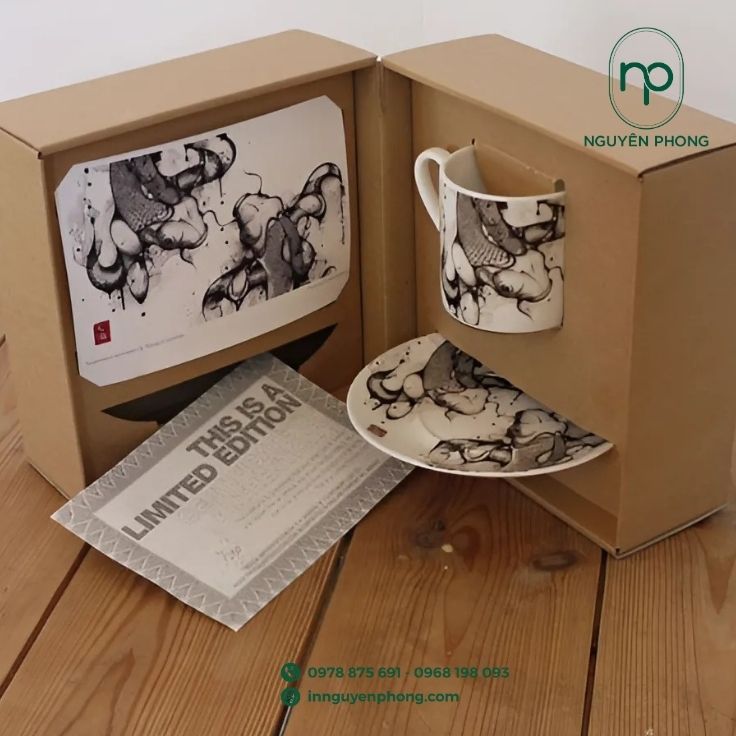 Mẫu hộp đựng gốm sứ có cốt định hình